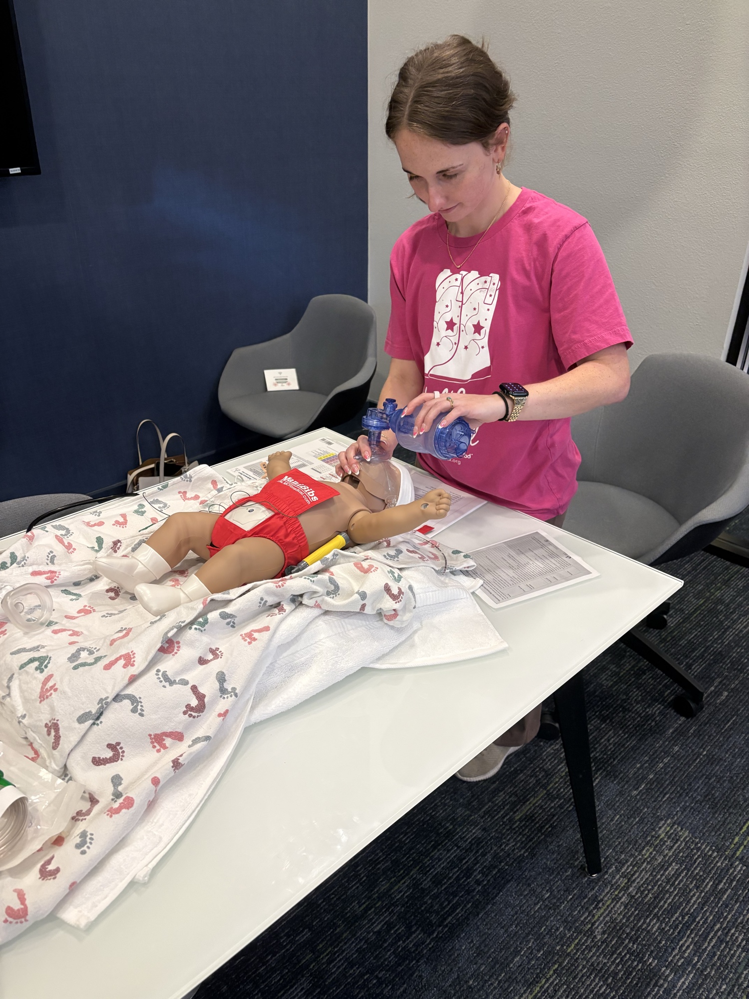 Clinical training in action